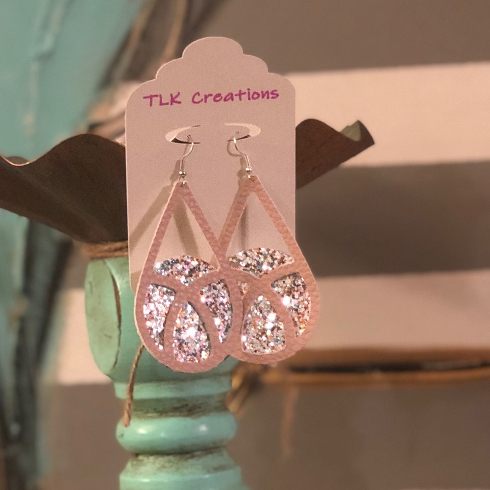 Faux leather Earrings